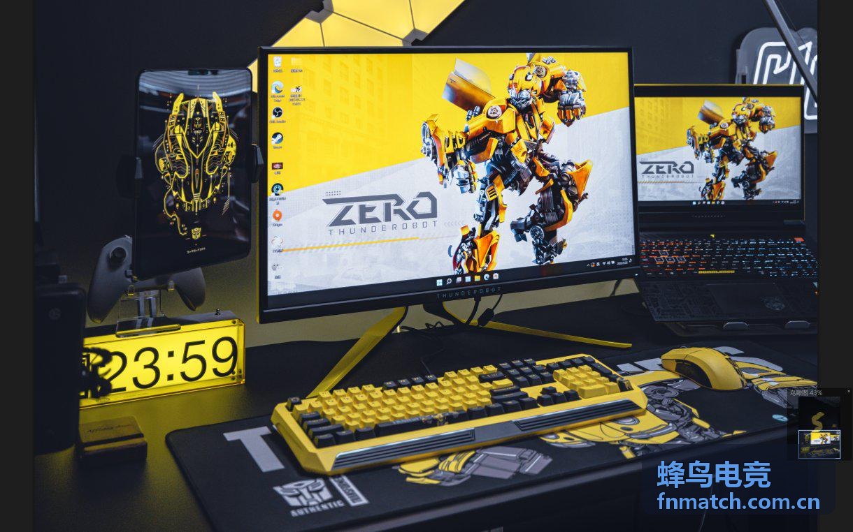蜂鸟电竞电竞赛事现场观众与比赛画面